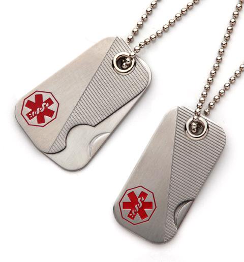 swiss army dog tag