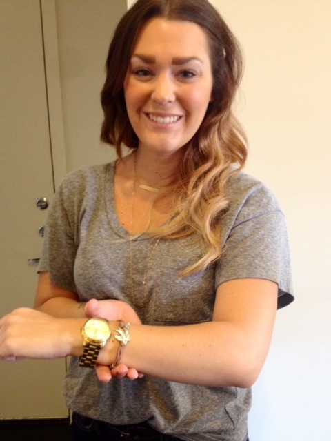 Lauren Philips wearing Birdie
